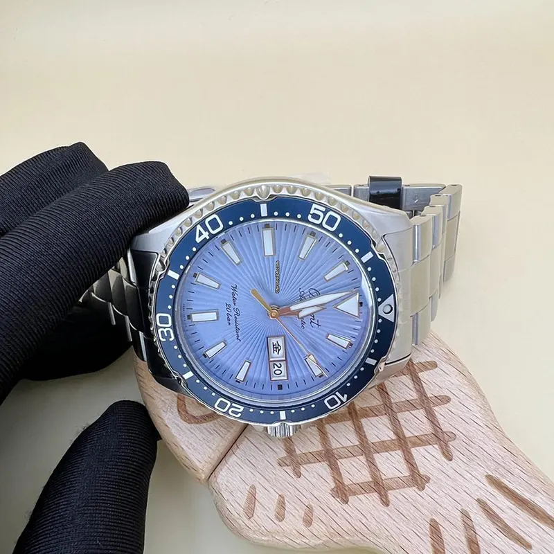 Orient Kamasu 75th Anniversary Sky Blue Dial Men's Watch- RA-AA0823L